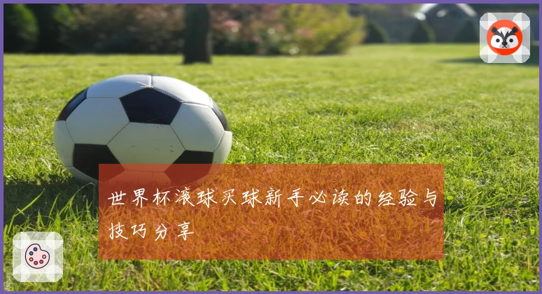 世界杯滚球买球新手必读的经验与技巧分享